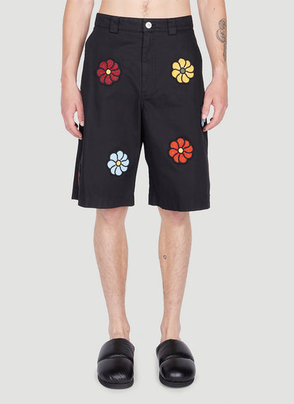 1 Moncler Jw Anderson Women Floral Bermuda Shorts by Luosophy