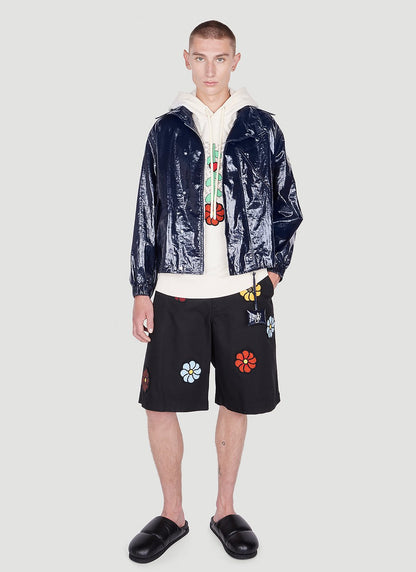 1 Moncler Jw Anderson Men Floral Bermuda Shorts by Luosophy
