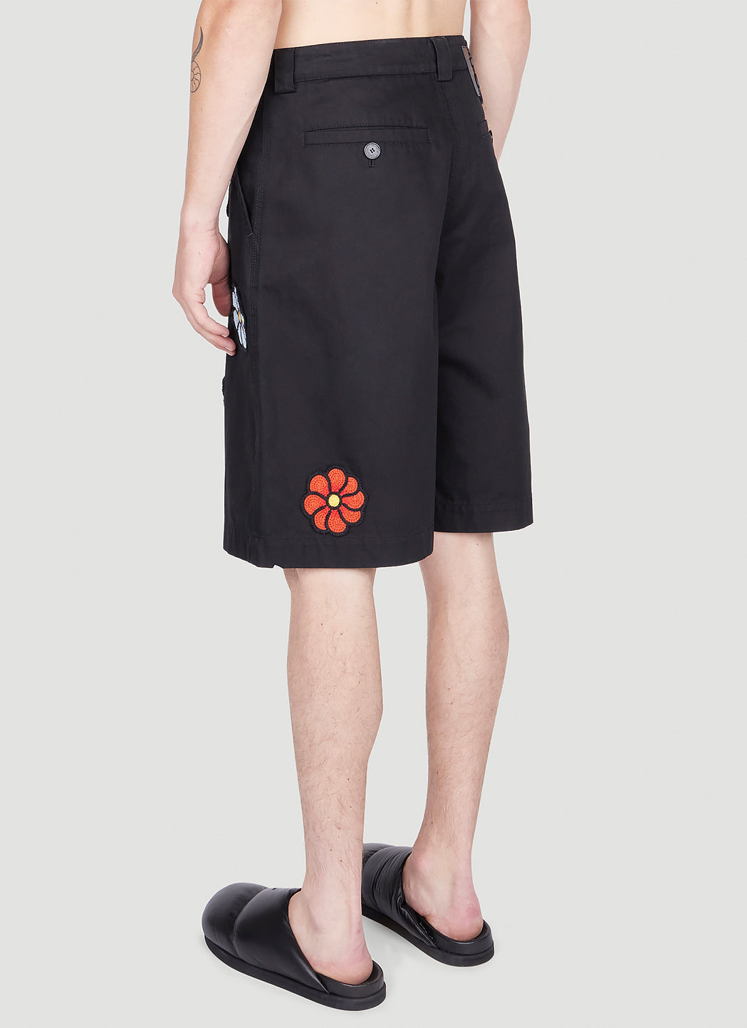 1 Moncler Jw Anderson Women Floral Bermuda Shorts by Luosophy