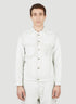 Maison Margiela Men Collarless Denim Jacket by Luosophy