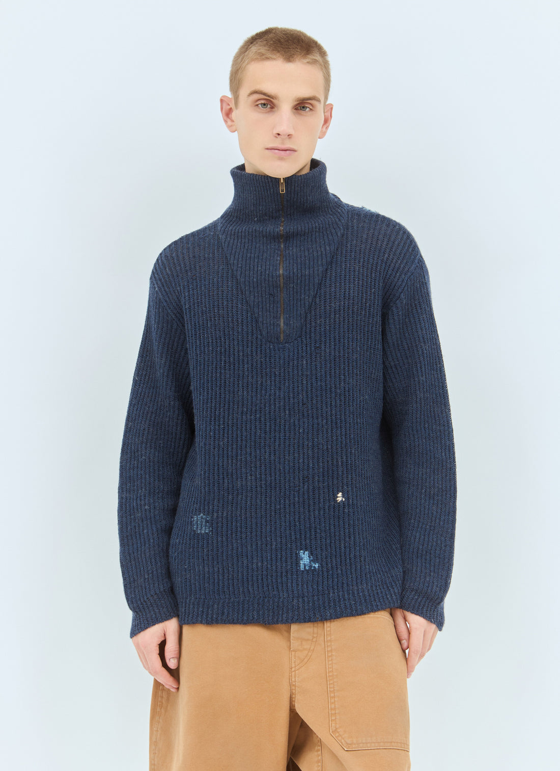 Maison Margiela Men Summer Shetland Knit Sweater by Luosophy