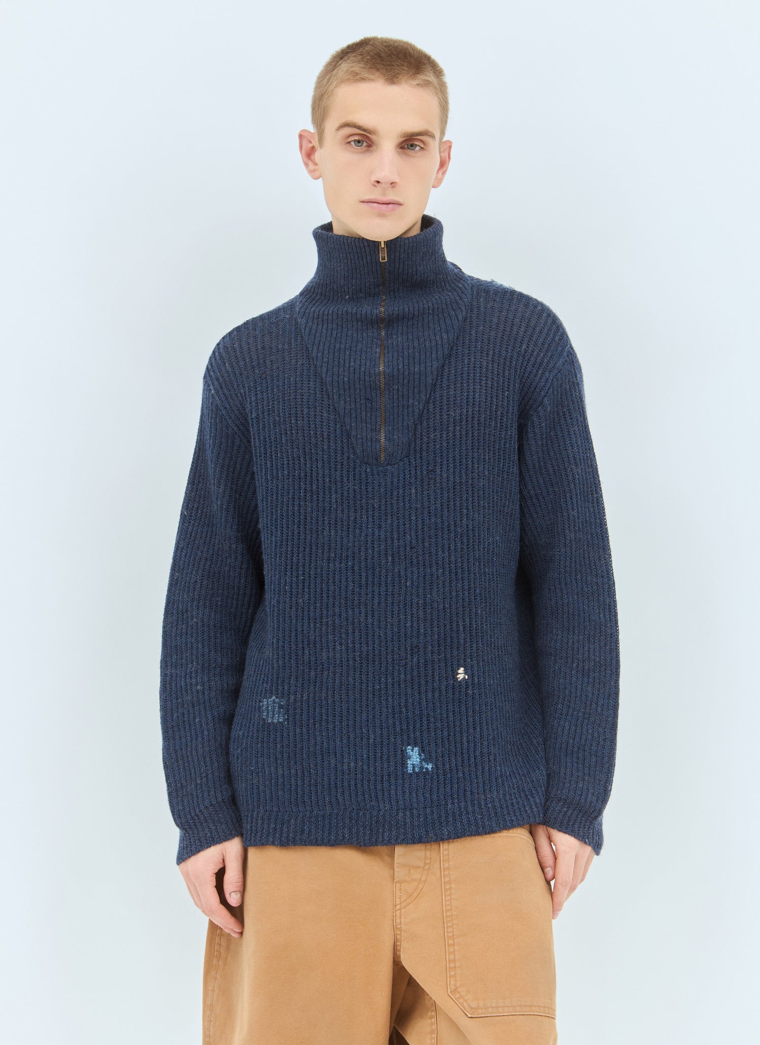 Maison Margiela Men Summer Shetland Knit Sweater by Luosophy