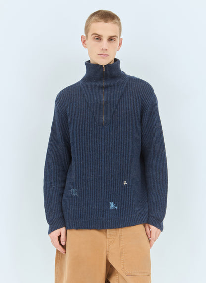 Maison Margiela Men Summer Shetland Knit Sweater by Luosophy