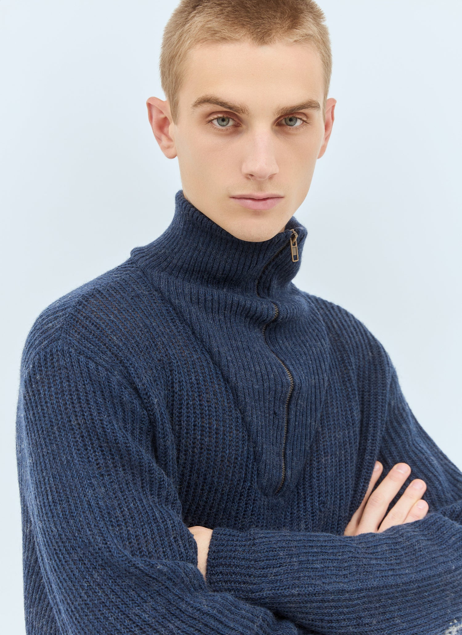 Maison Margiela Men Summer Shetland Knit Sweater by Luosophy