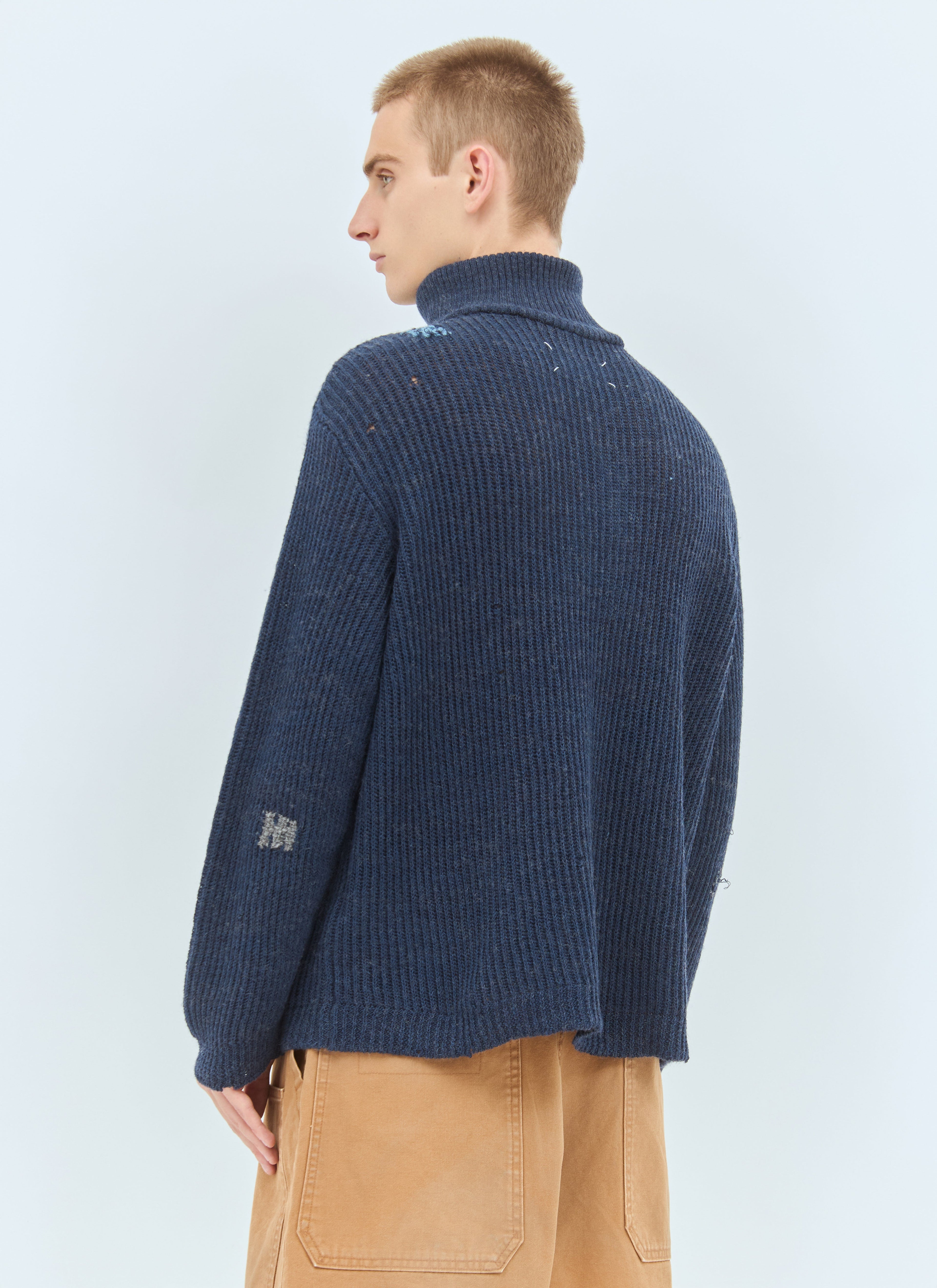 Maison Margiela Men Summer Shetland Knit Sweater by Luosophy