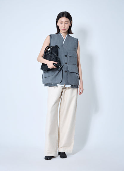 Maison Margiela Women Wide Leg Pants by Luosophy