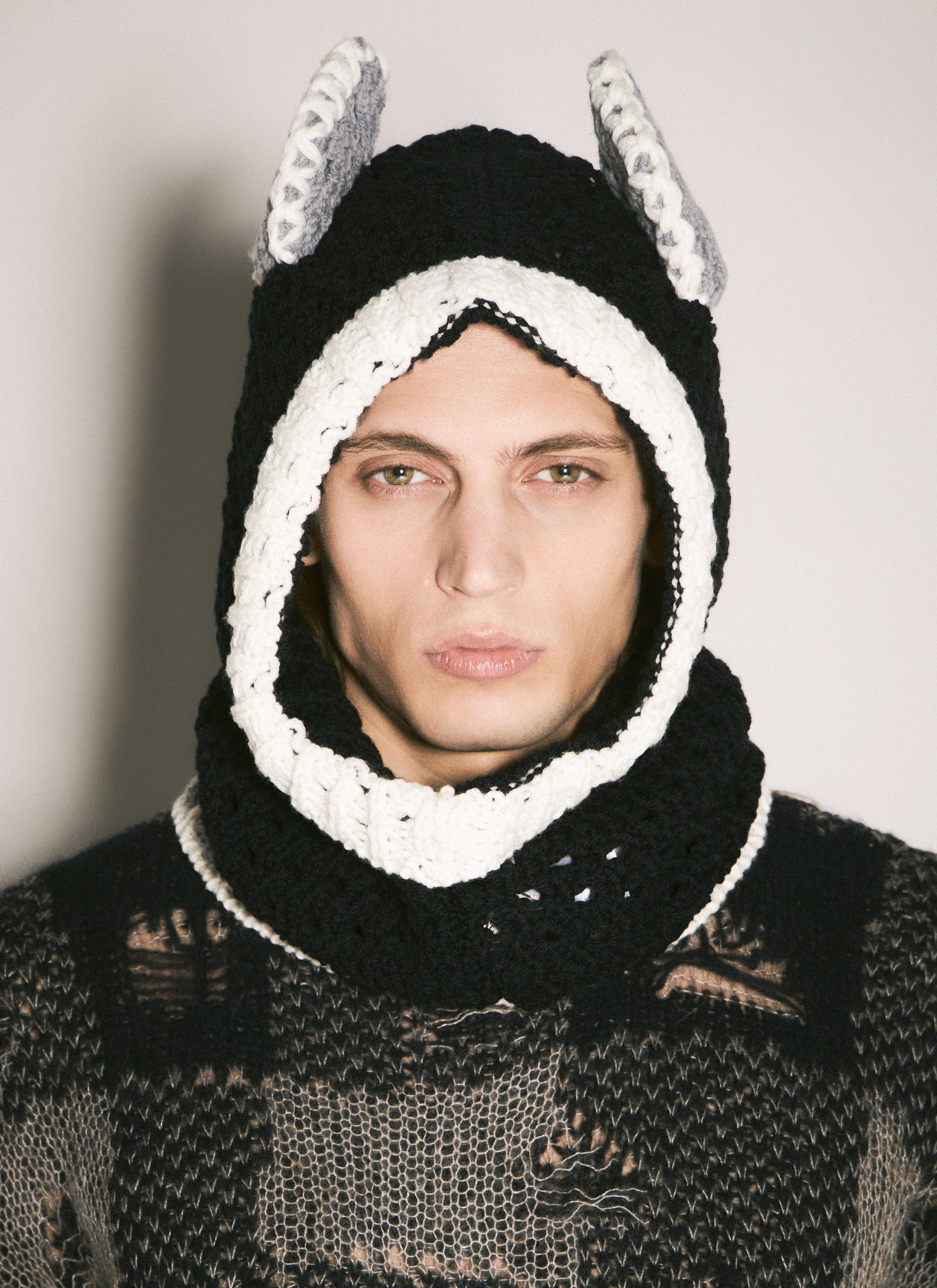 Marni Men Donkey Puppet Balaclava by Luosophy