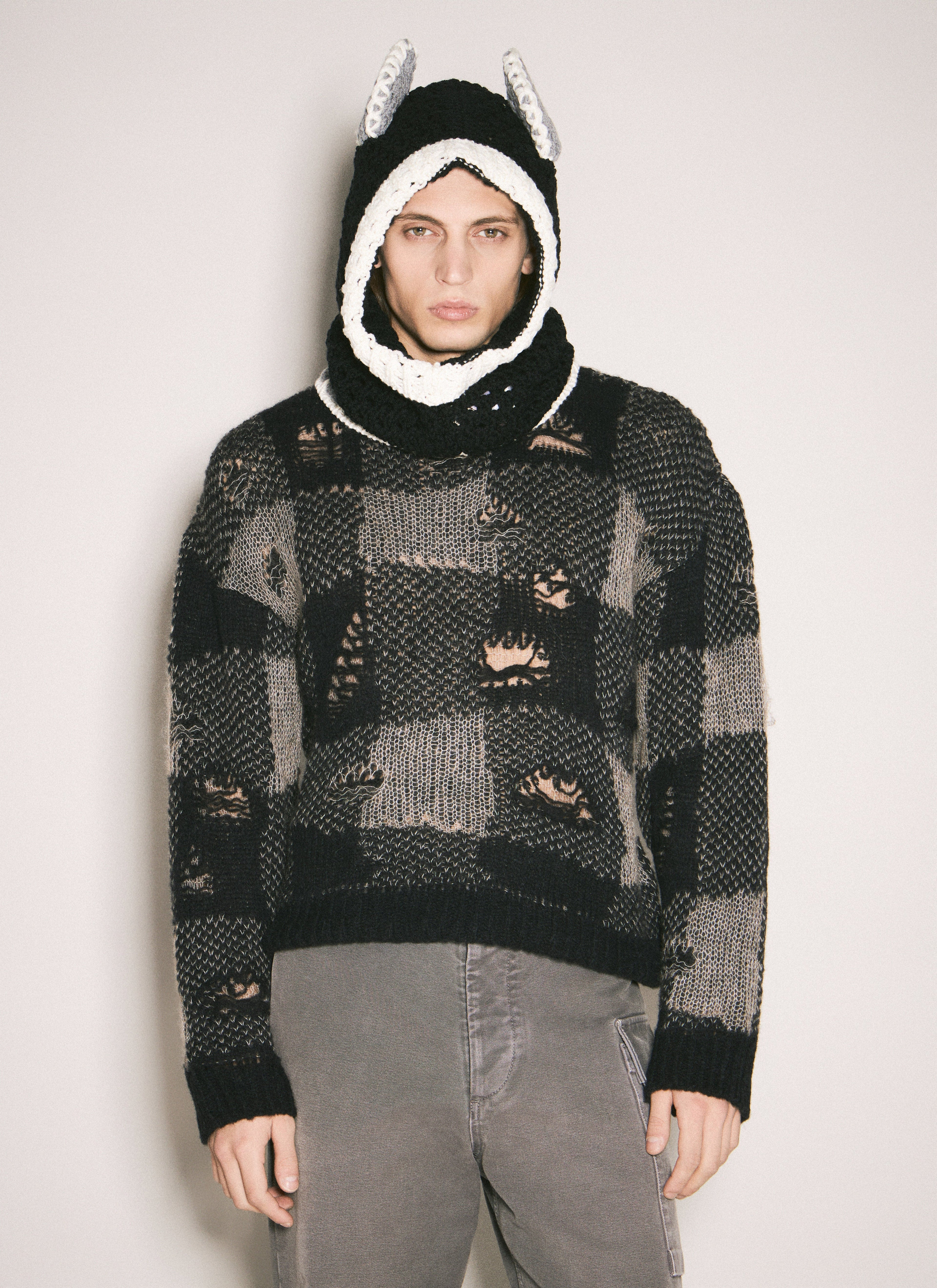 Marni Men Donkey Puppet Balaclava by Luosophy