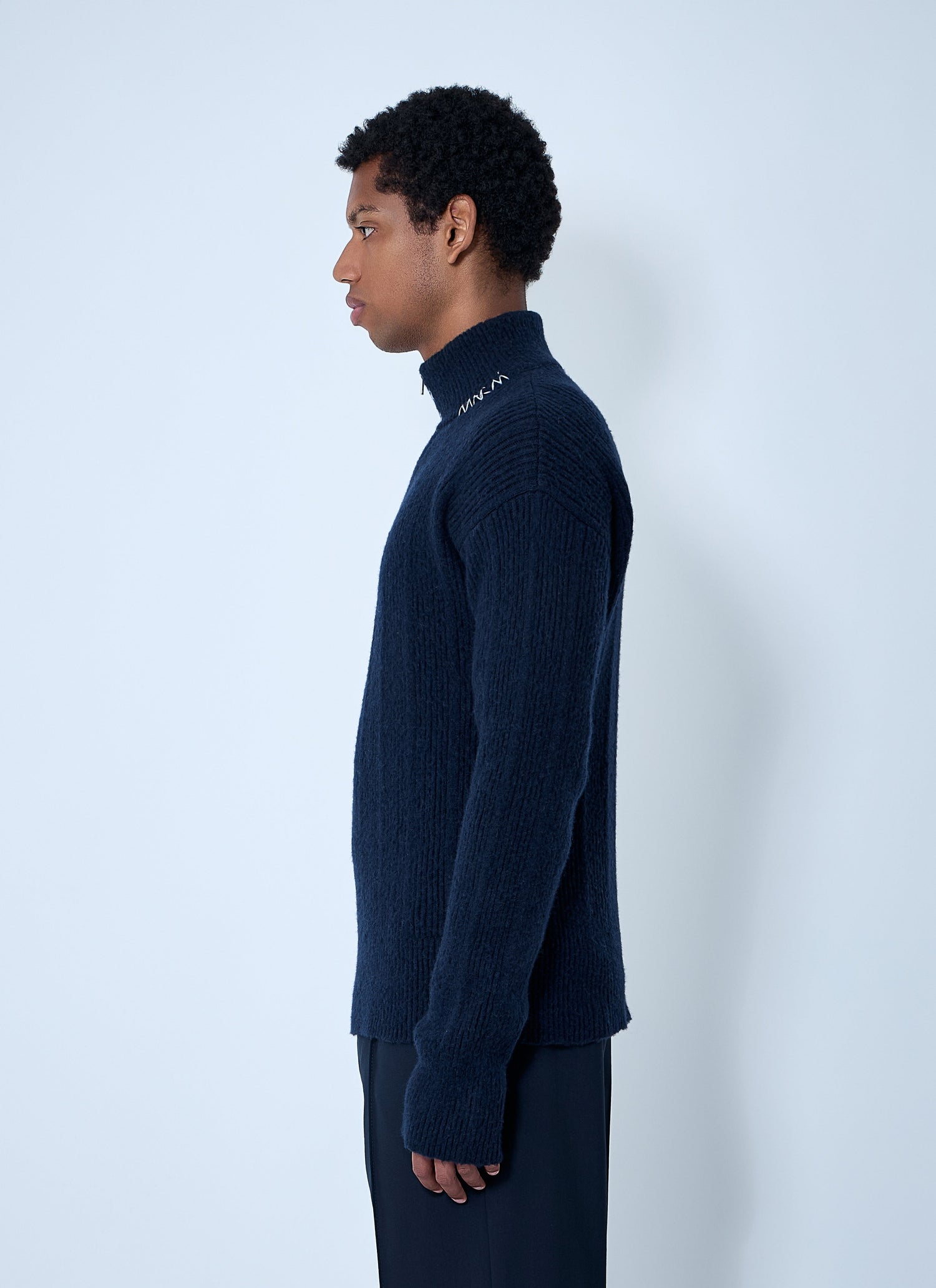 Marni Men Logo Embroidery Sweater by Luosophy