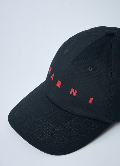 Marni Men Logo Motif Baseball Cap by Luosophy