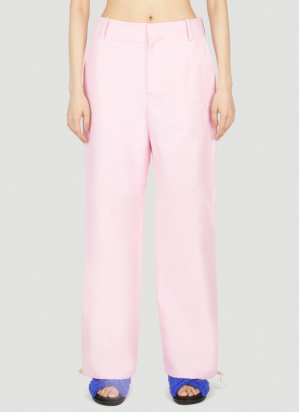 Marni Women Straight Leg Drawstring Pants by Luosophy