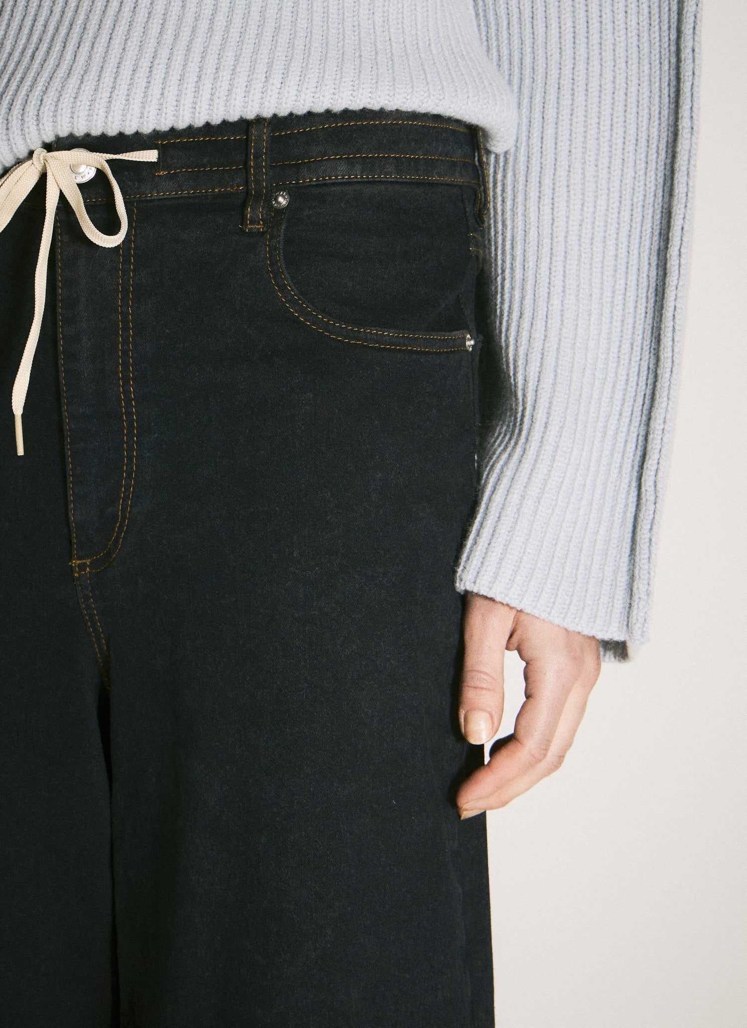Marni Women Wide-Leg Stretch Jeans by Luosophy