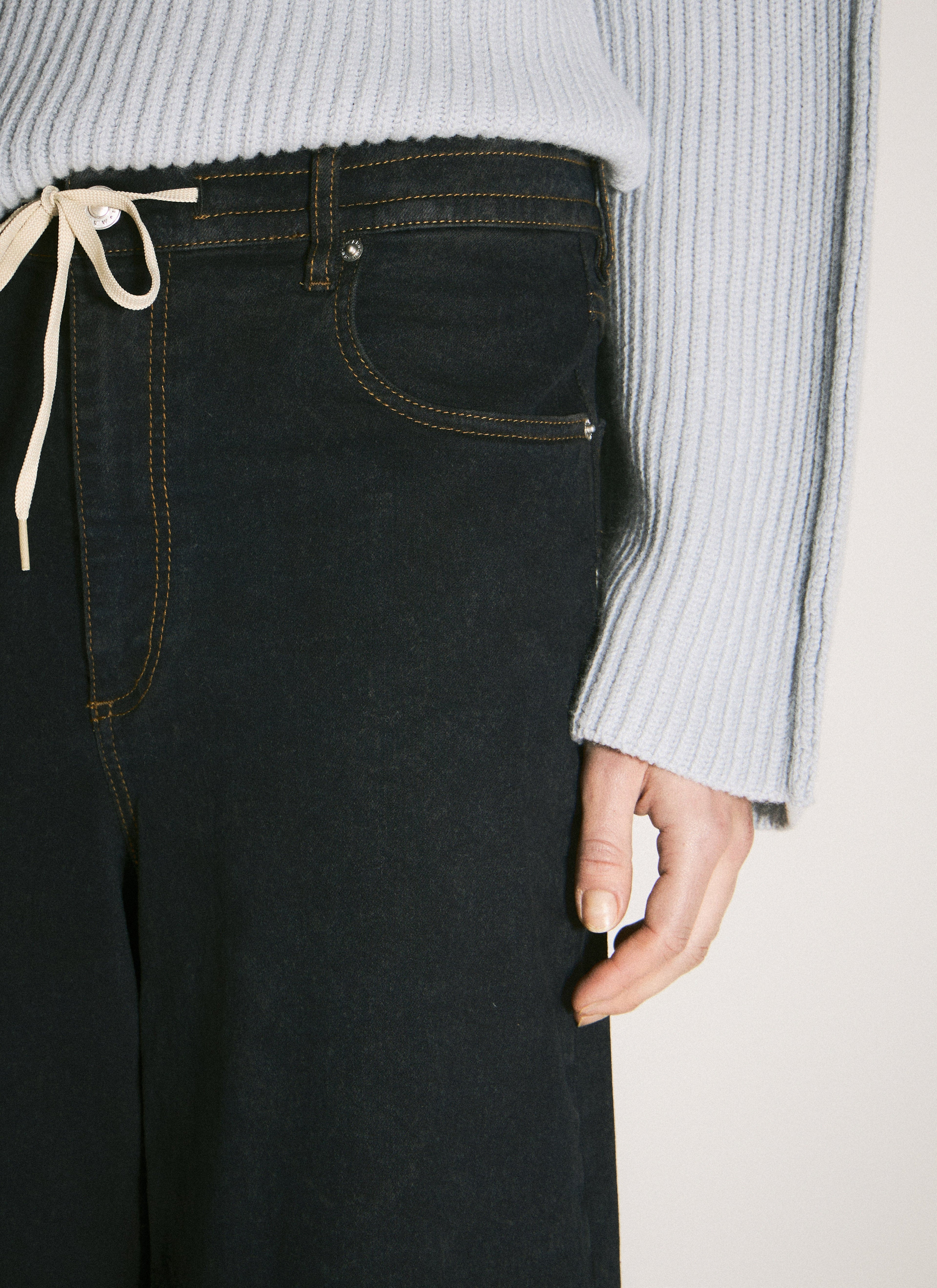 Marni Women Wide-Leg Stretch Jeans by Luosophy