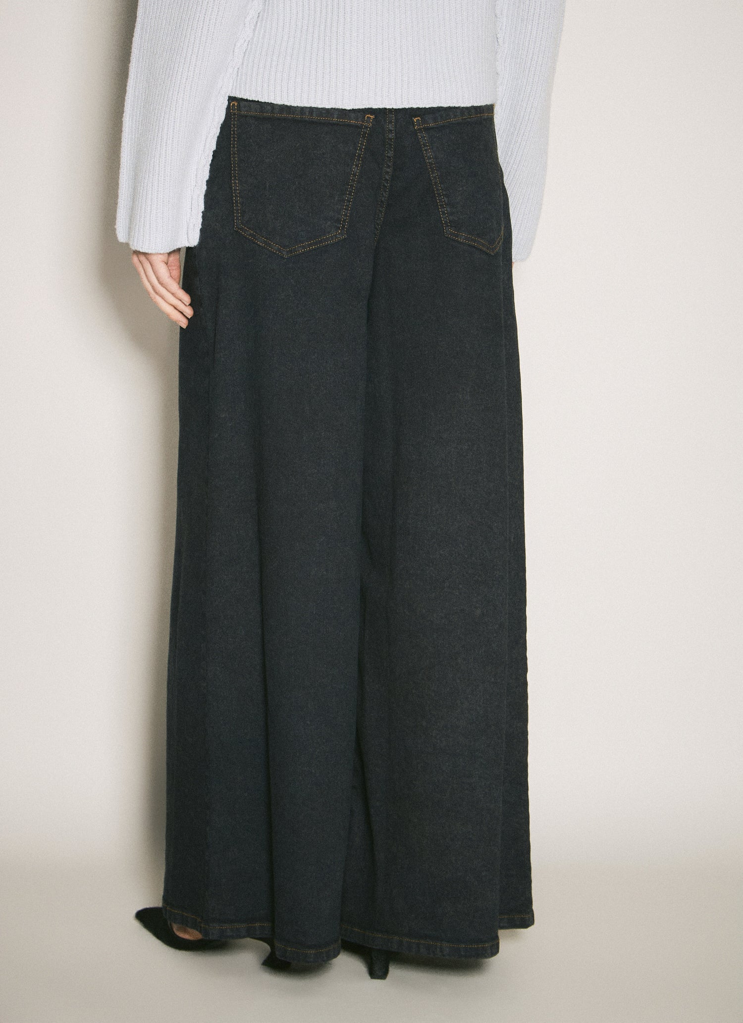 Marni Women Wide-Leg Stretch Jeans by Luosophy