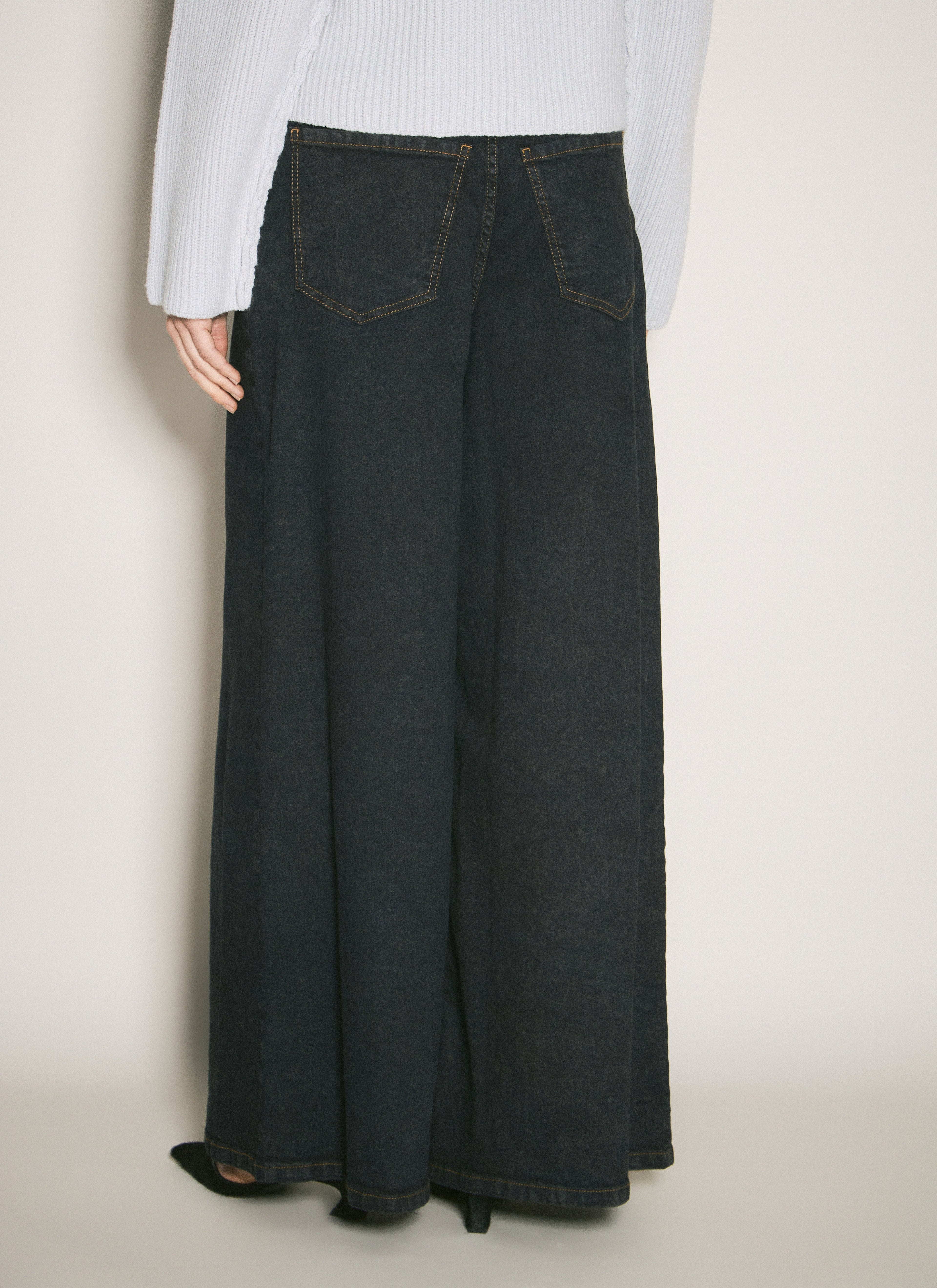 Marni Women Wide-Leg Stretch Jeans by Luosophy