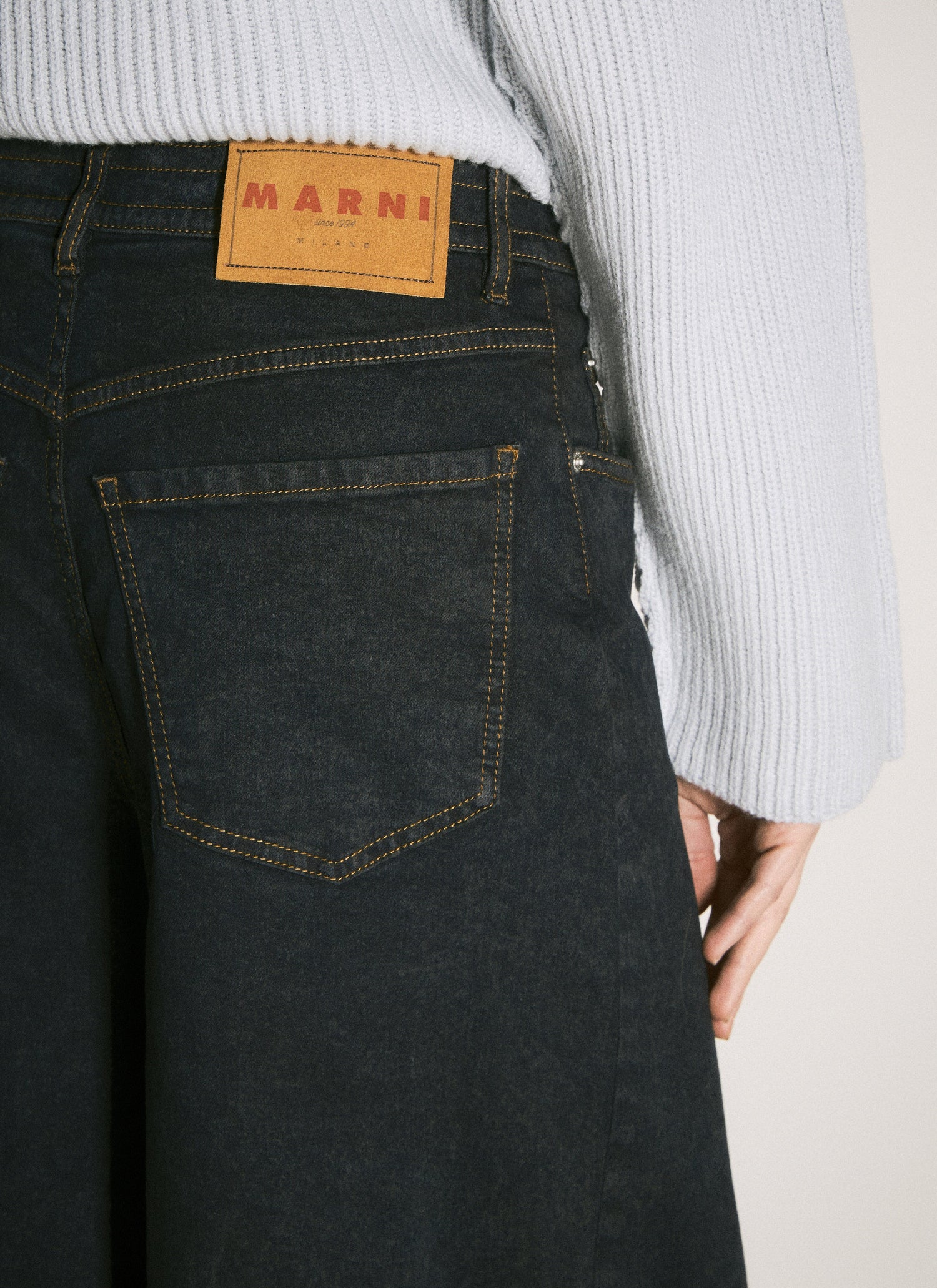 Marni Women Wide-Leg Stretch Jeans by Luosophy