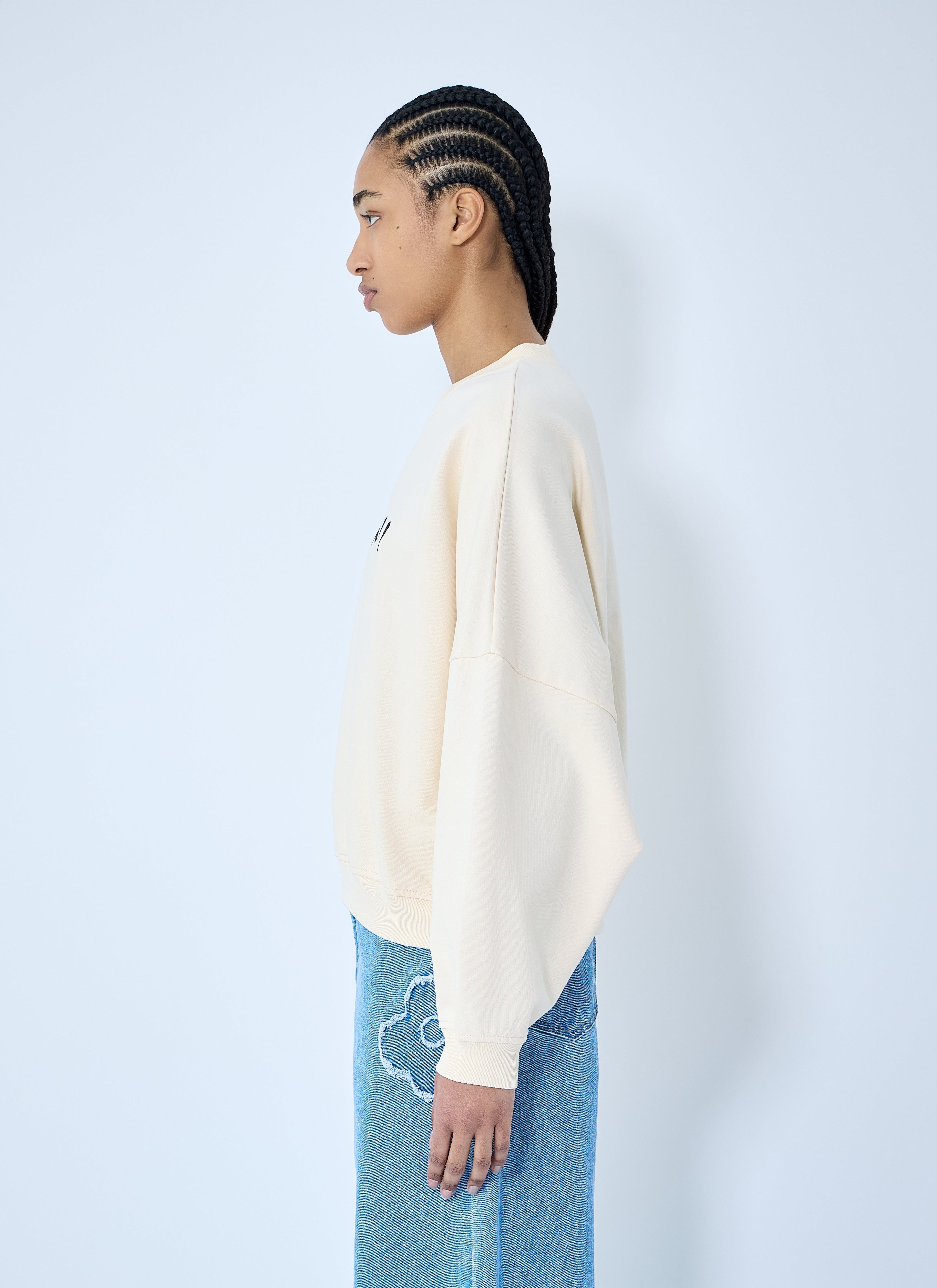 Marni Women Logo Print Sweatshirt by Luosophy