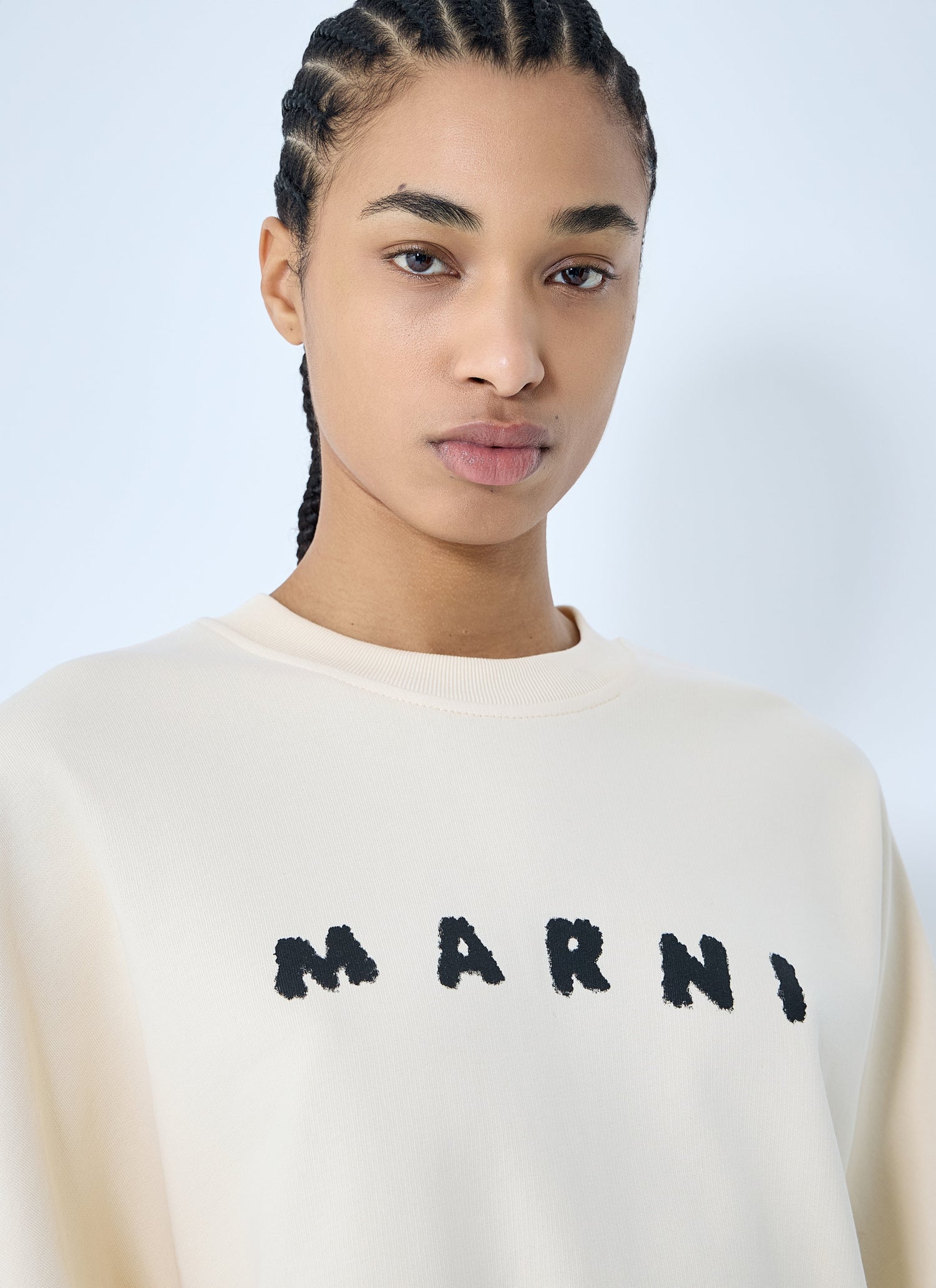 Marni Women Logo Print Sweatshirt by Luosophy