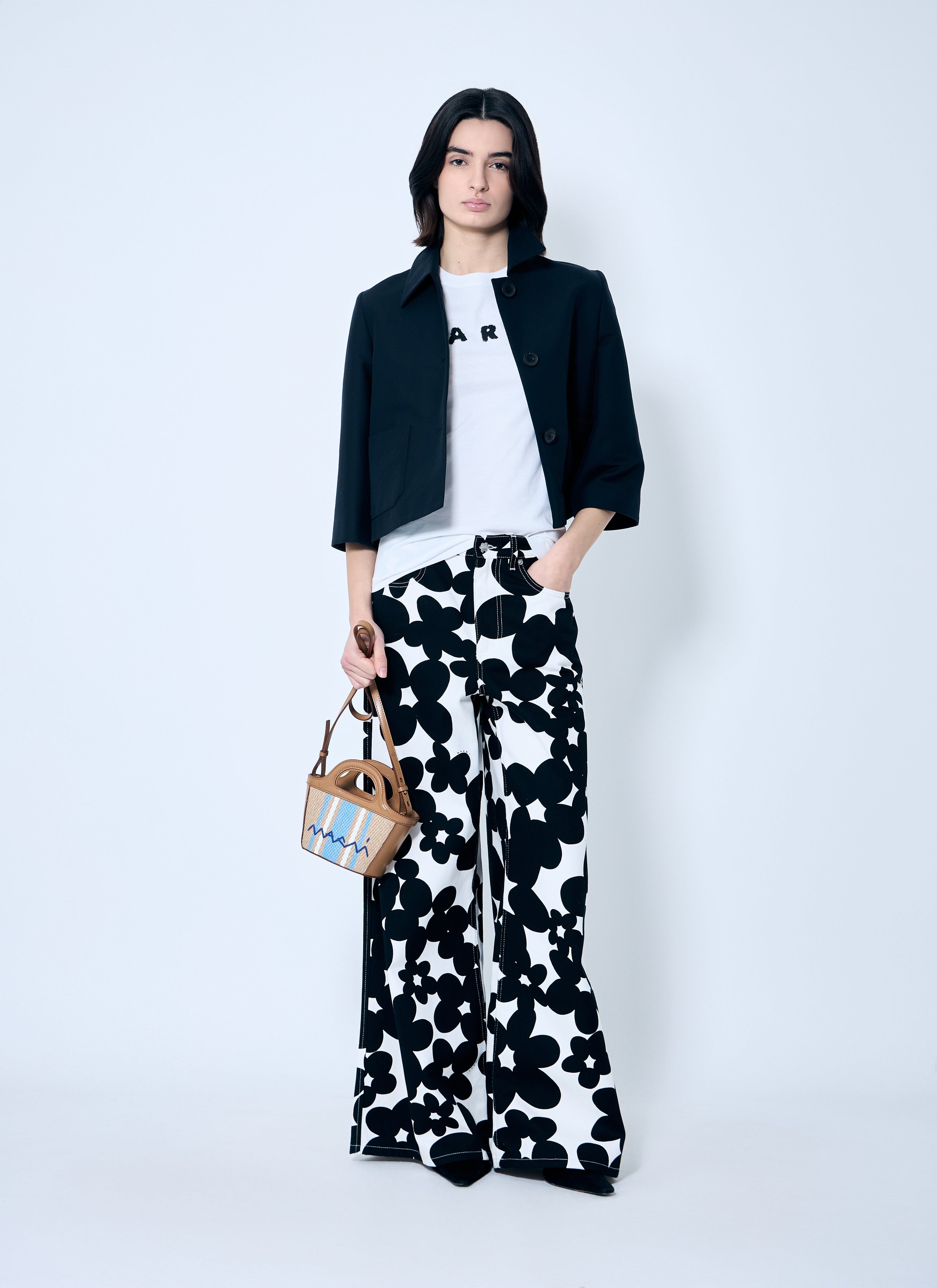 Marni Women Logo Motif T-Shirt by Luosophy