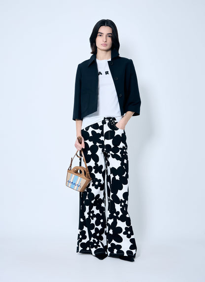 Marni Women Logo Motif T-Shirt by Luosophy