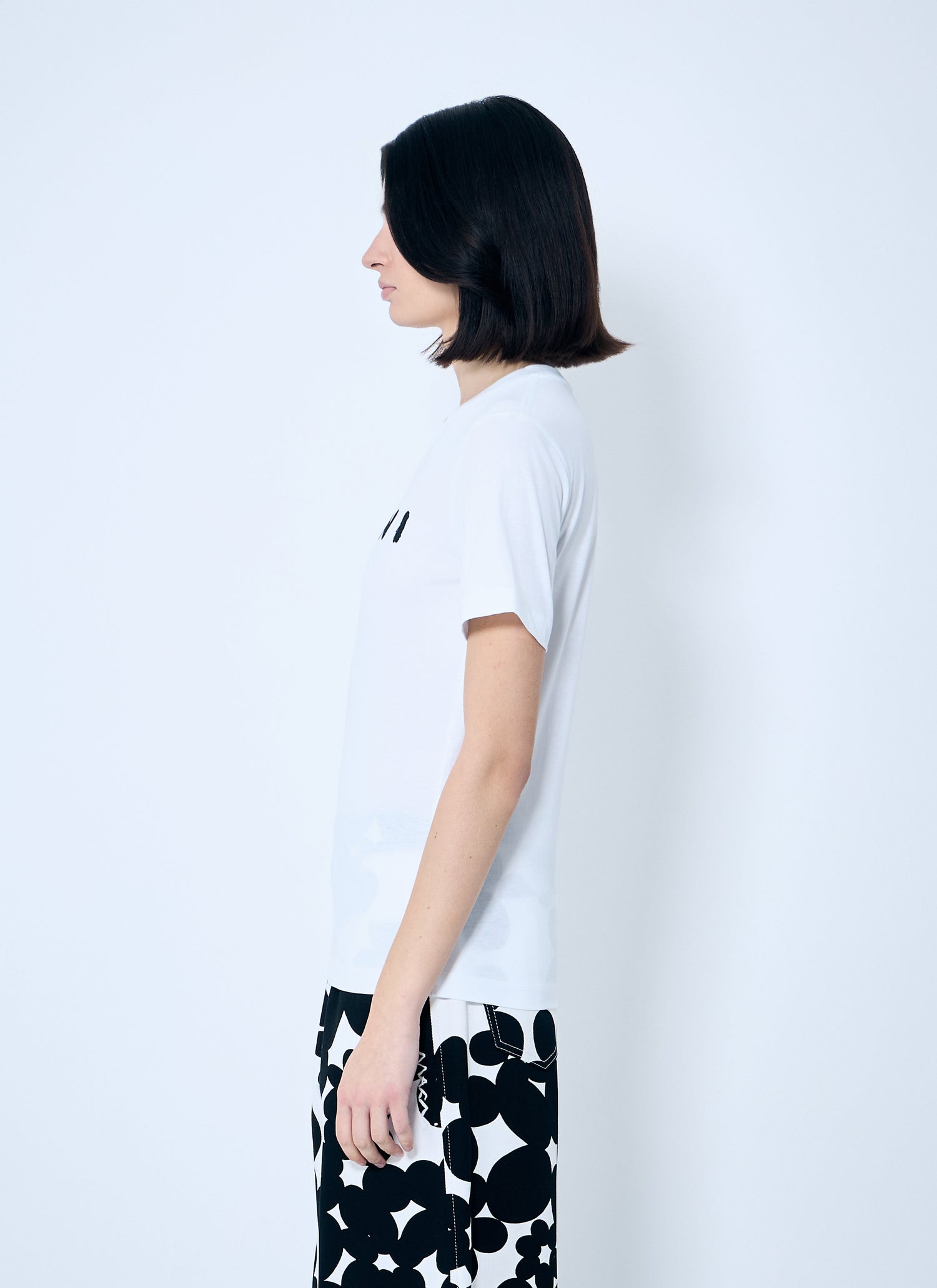 Marni Women Logo Motif T-Shirt by Luosophy