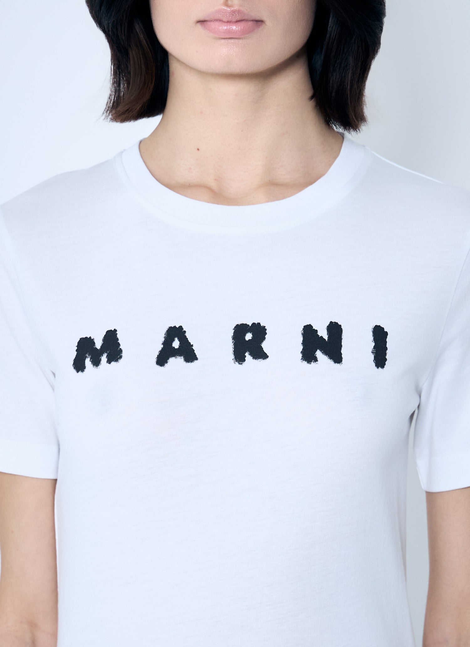 Marni Women Logo Motif T-Shirt by Luosophy
