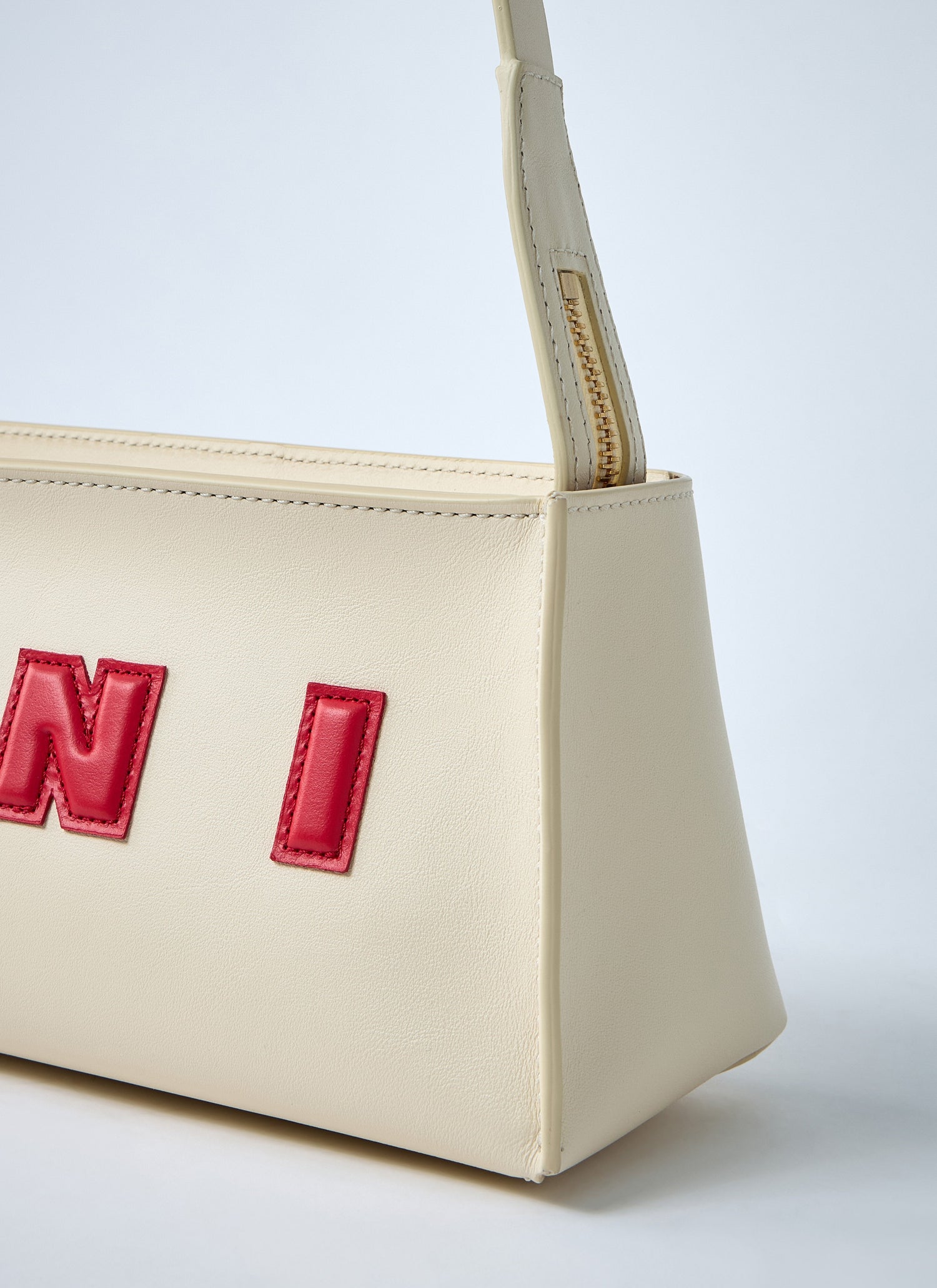Marni Women Leather Baguette Musuem Shoulder Bag by Luosophy