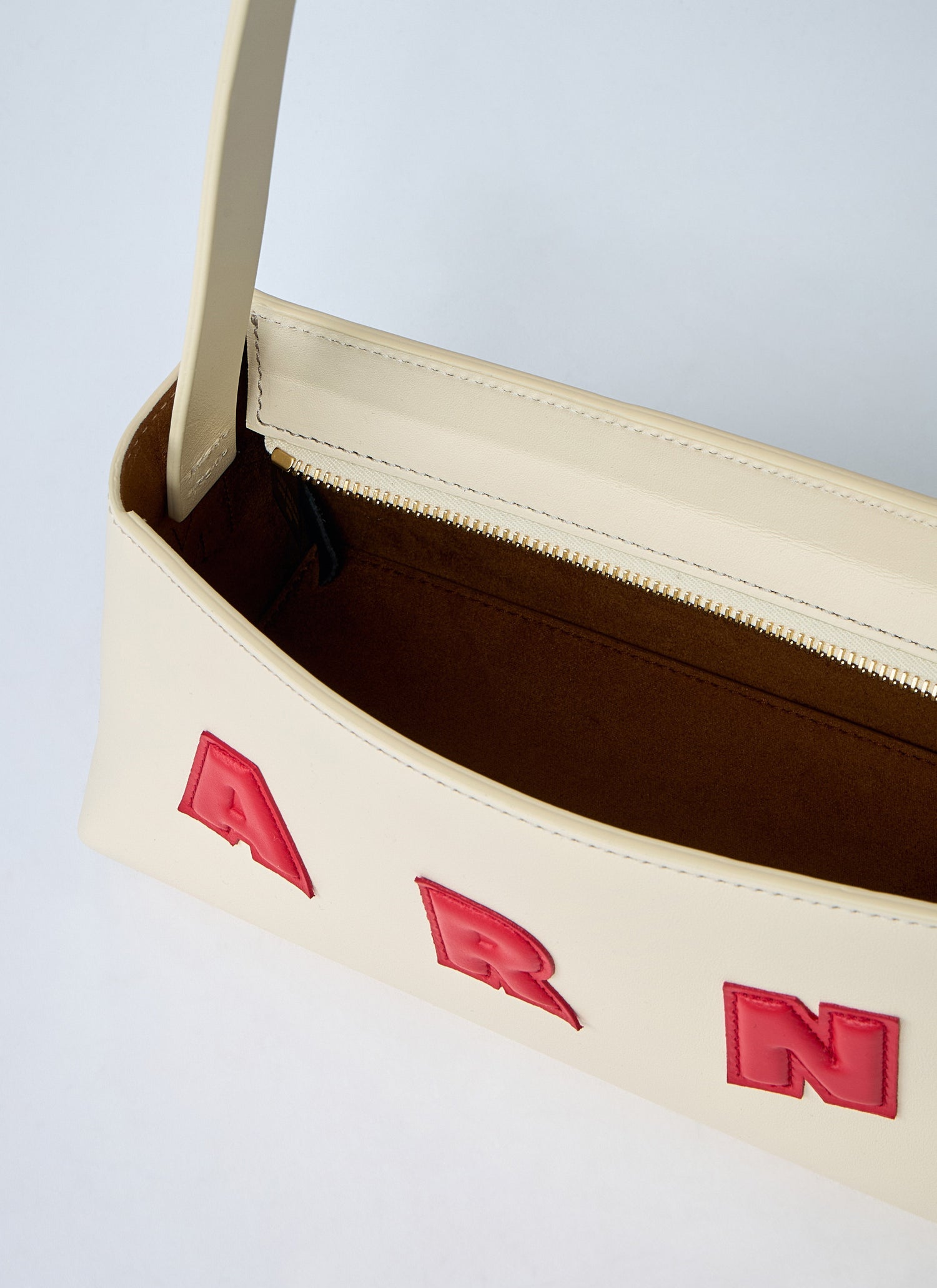 Marni Women Leather Baguette Musuem Shoulder Bag by Luosophy