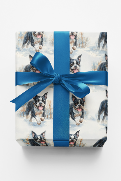 Tuxedo Tracks in the Snow