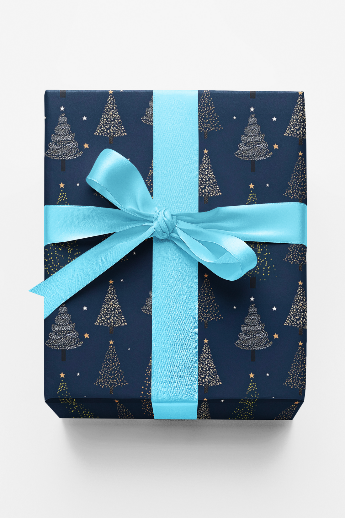 Night Christmas Trees