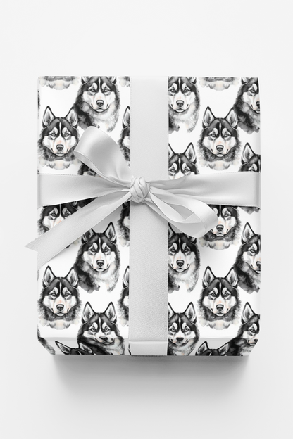 Snow Trails &amp; Husky Tails