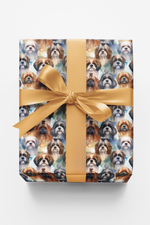 Festive Shih Tzu Frolic