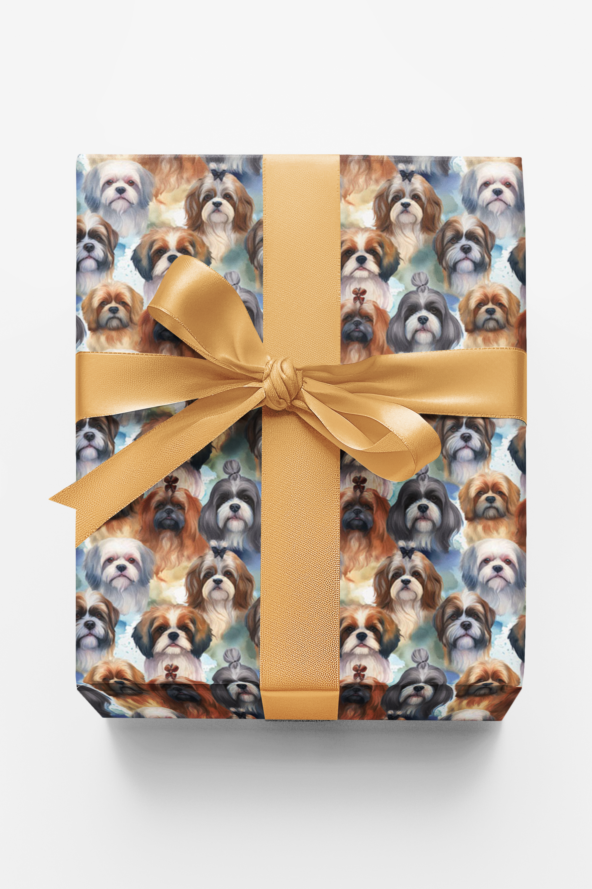 Festive Shih Tzu Frolic