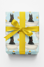 Rubber Ducky Giant Schnauzer Splash