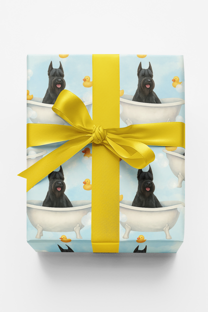 Rubber Ducky Giant Schnauzer Splash