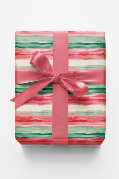 Whispering Winter Stripes