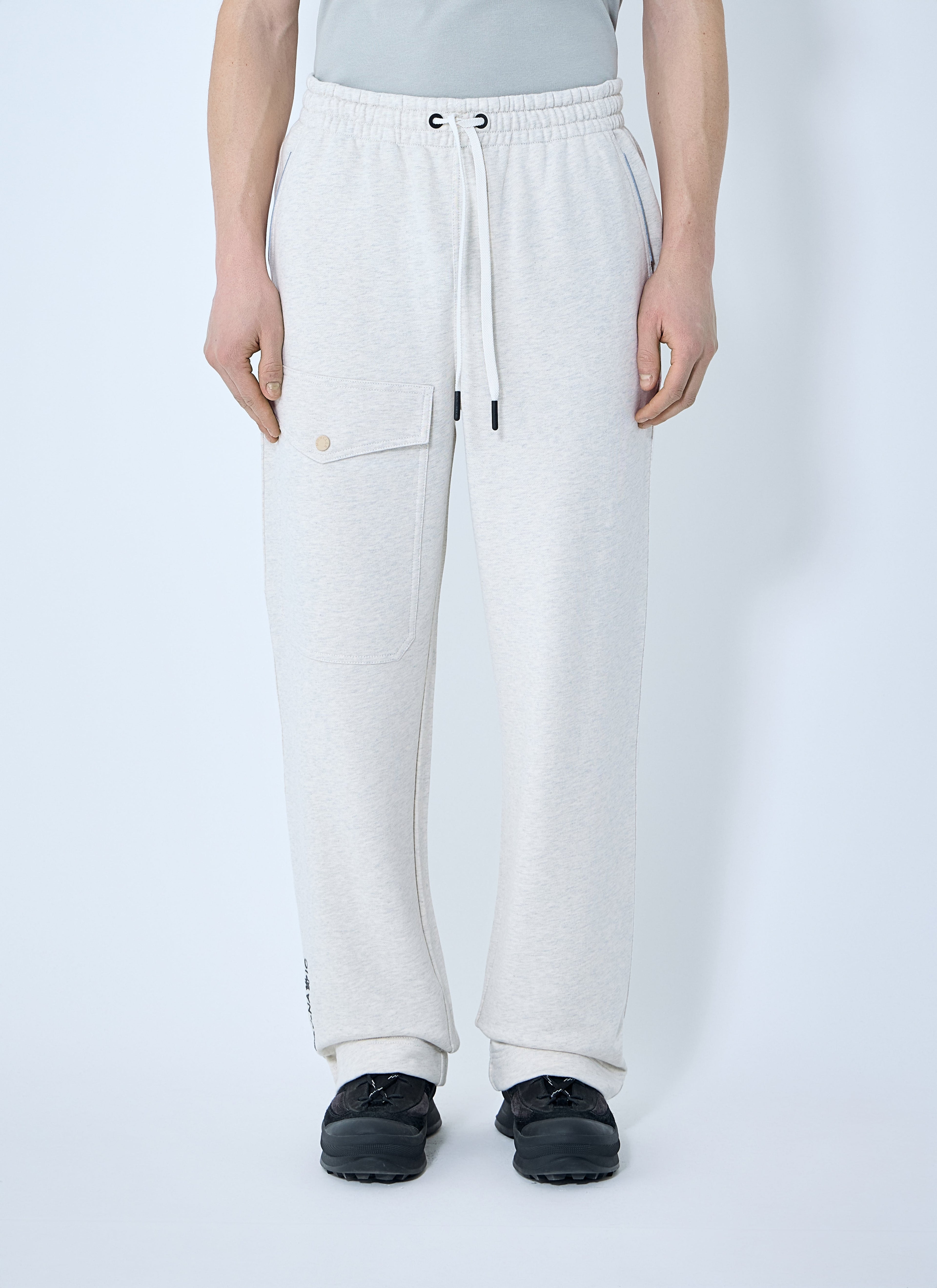 Moncler Grenoble Men Logo Patch Track Pants by Luosophy