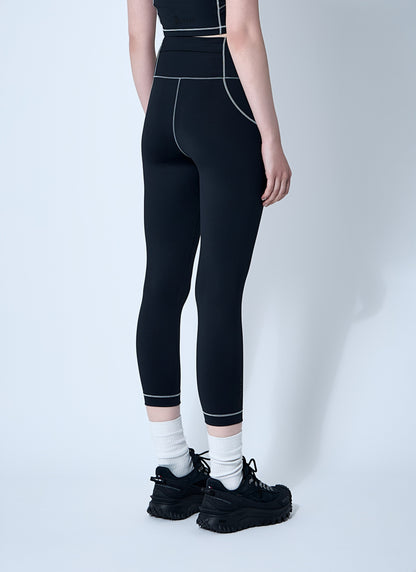Moncler Grenoble Women Logo Patch Leggings by Luosophy