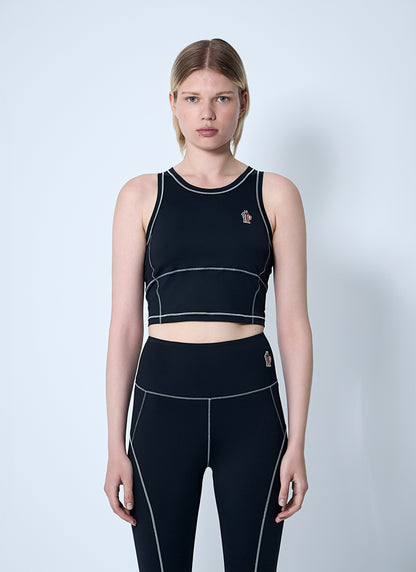 Moncler Grenoble Women Logo Motif T-Shirt by Luosophy