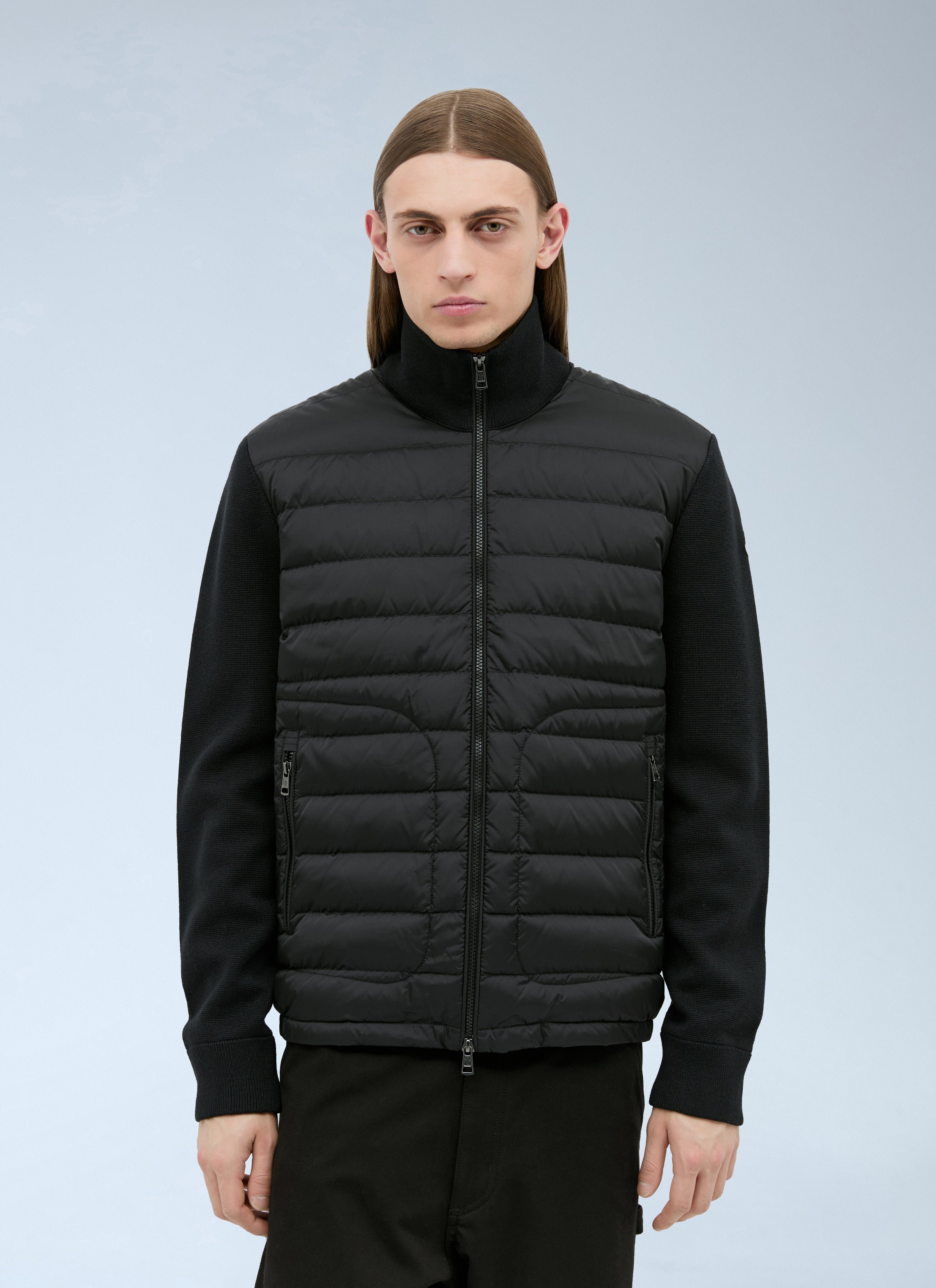 Moncler Men Padded Zip-Up Cardigan by Luosophy