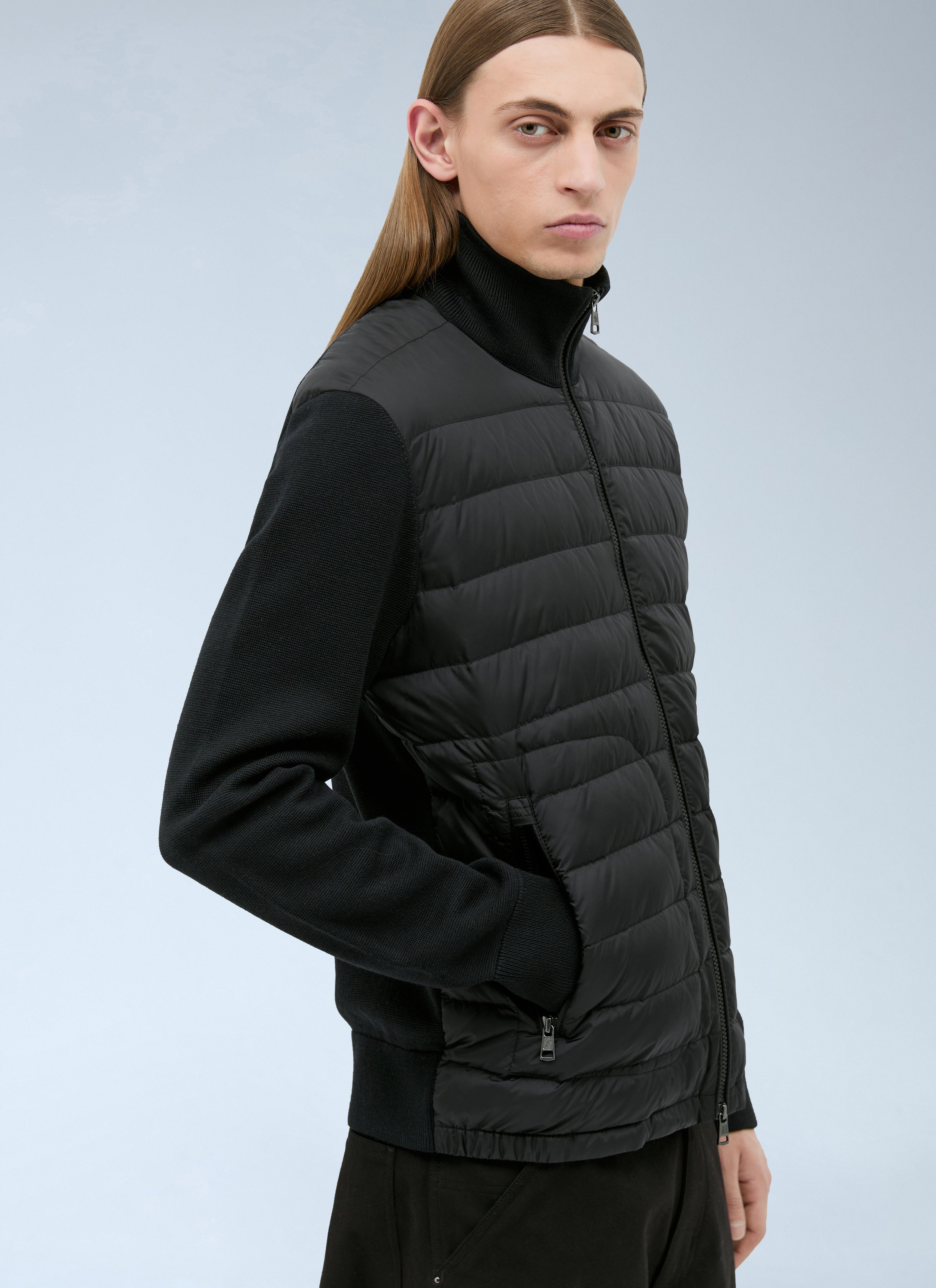 Moncler Men Padded Zip-Up Cardigan by Luosophy