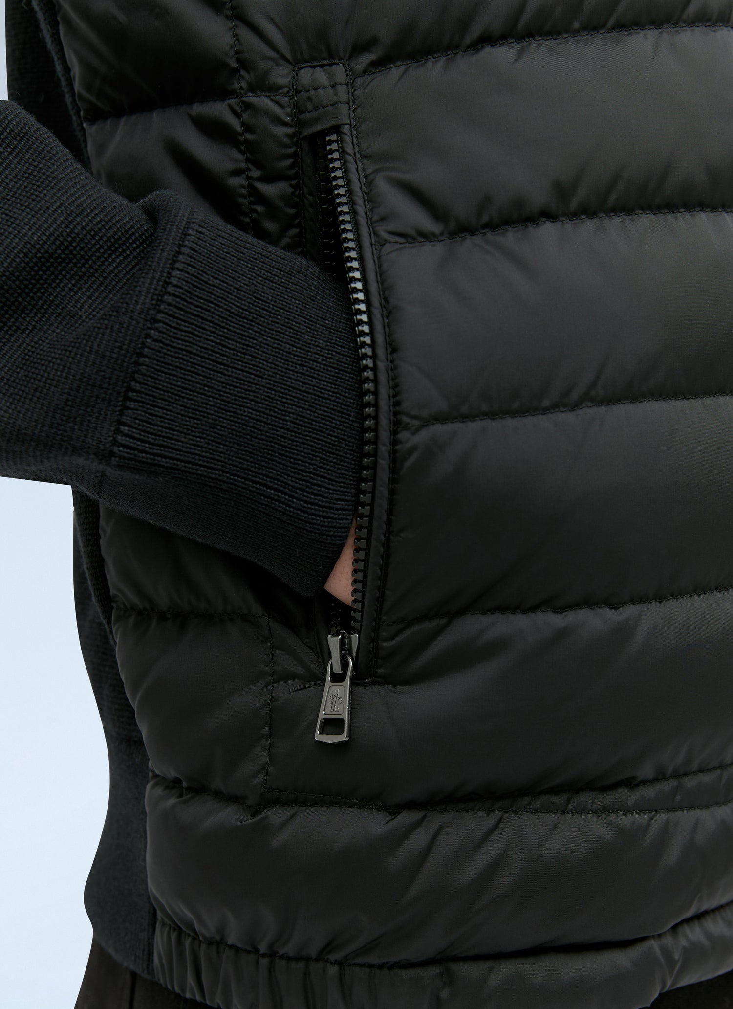 Moncler Men Padded Zip-Up Cardigan by Luosophy