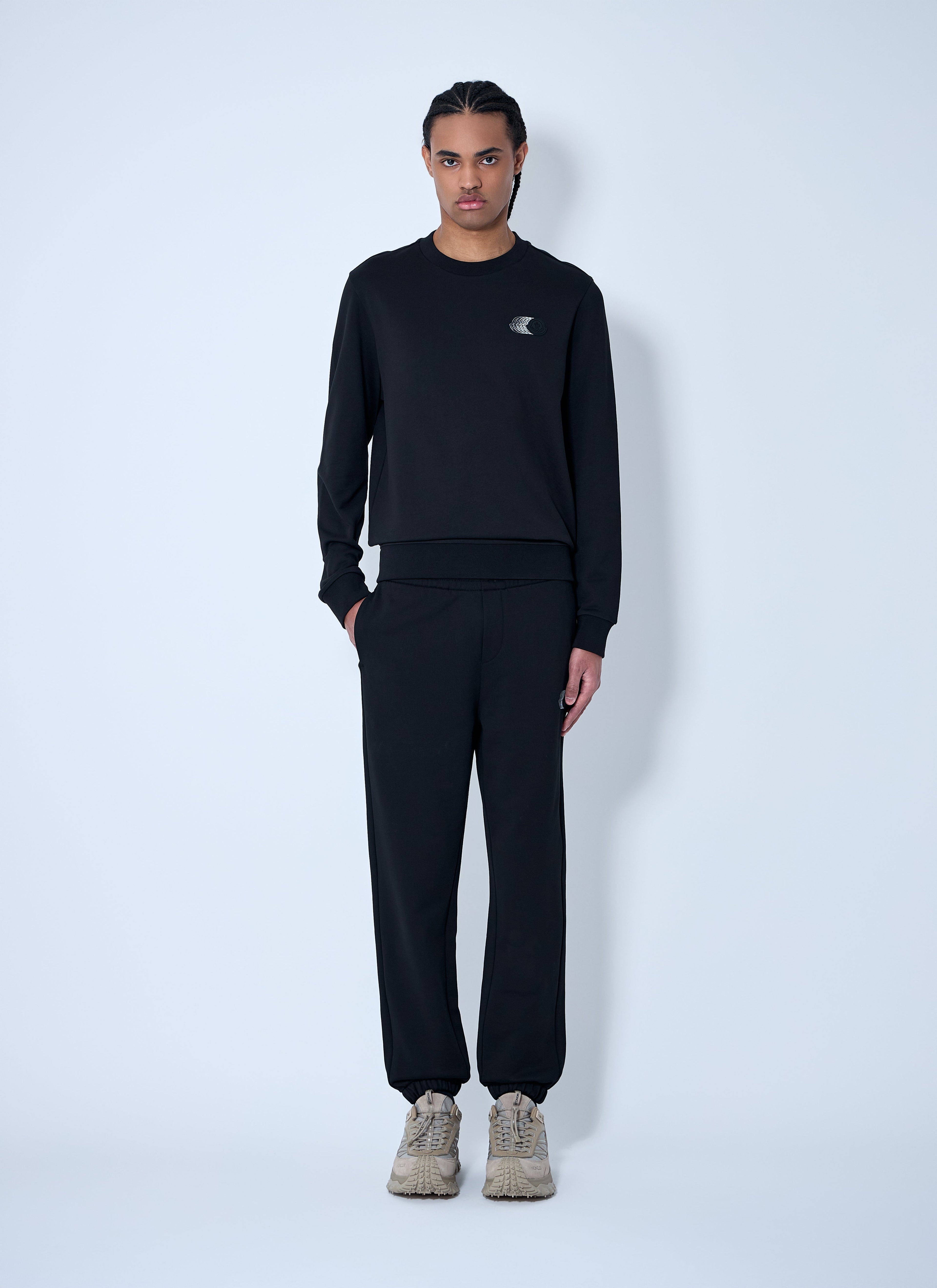 Moncler Men Cotton Track Pants by Luosophy