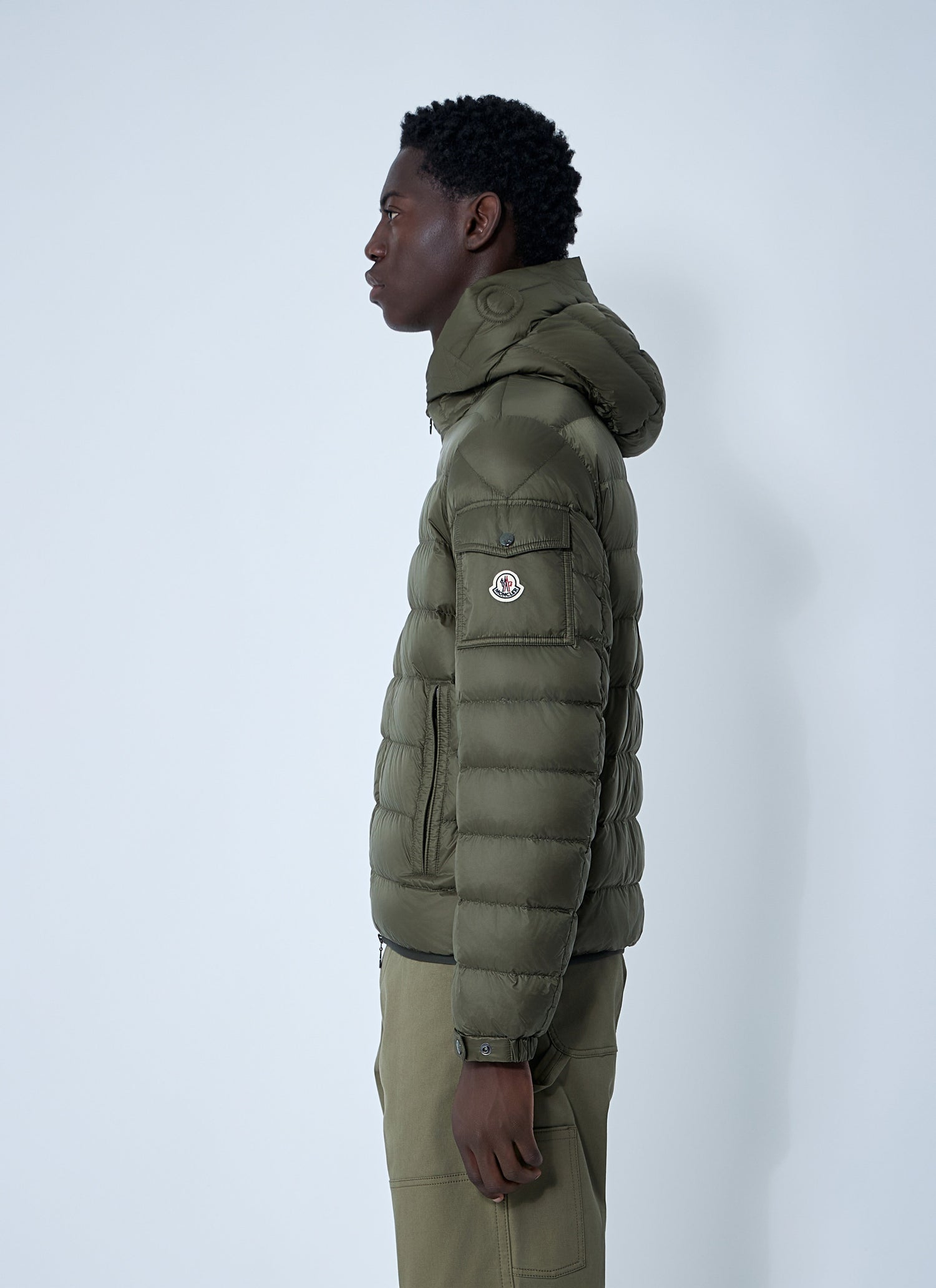 Moncler Men Najan Short Down Jacket by Luosophy