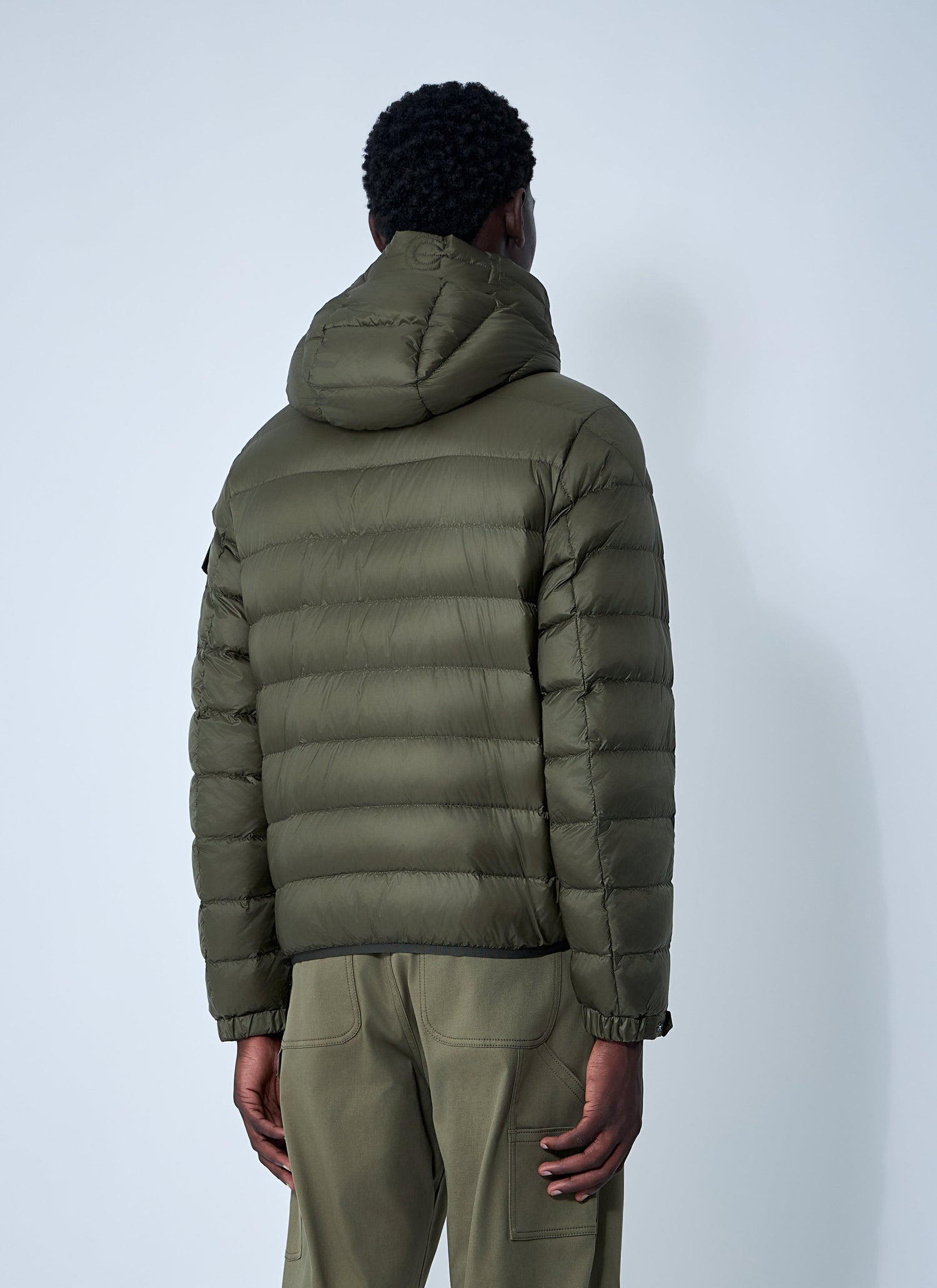 Moncler Men Najan Short Down Jacket by Luosophy