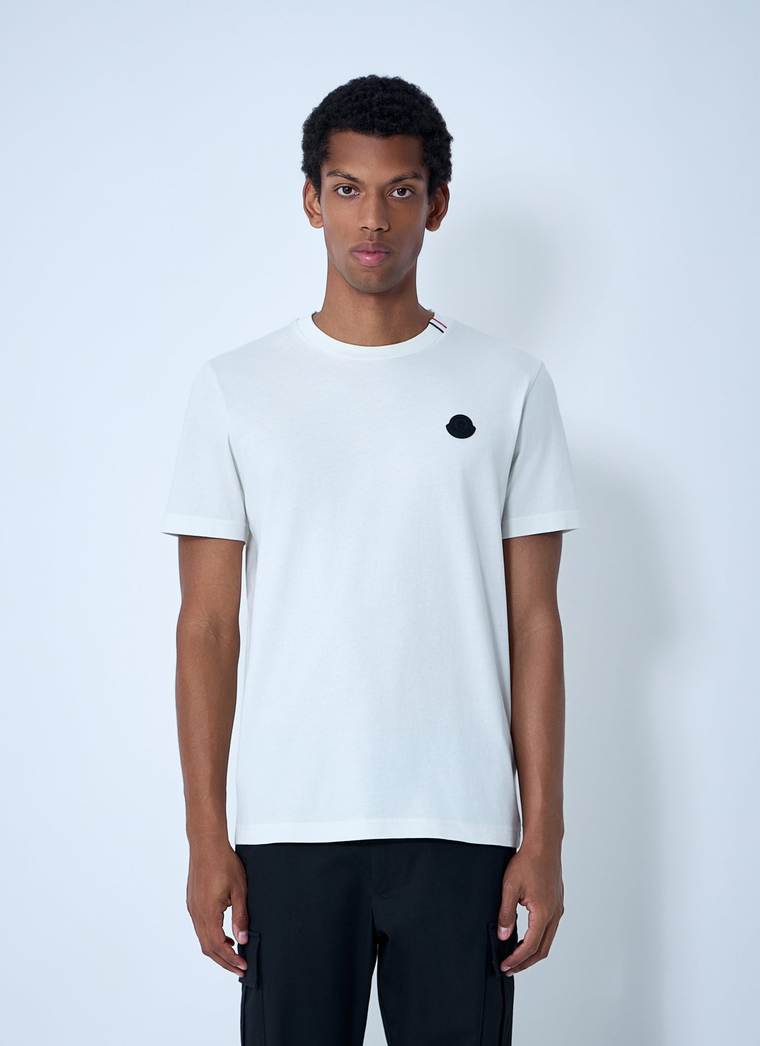 Moncler Men Logo Motif T-Shirt by Luosophy