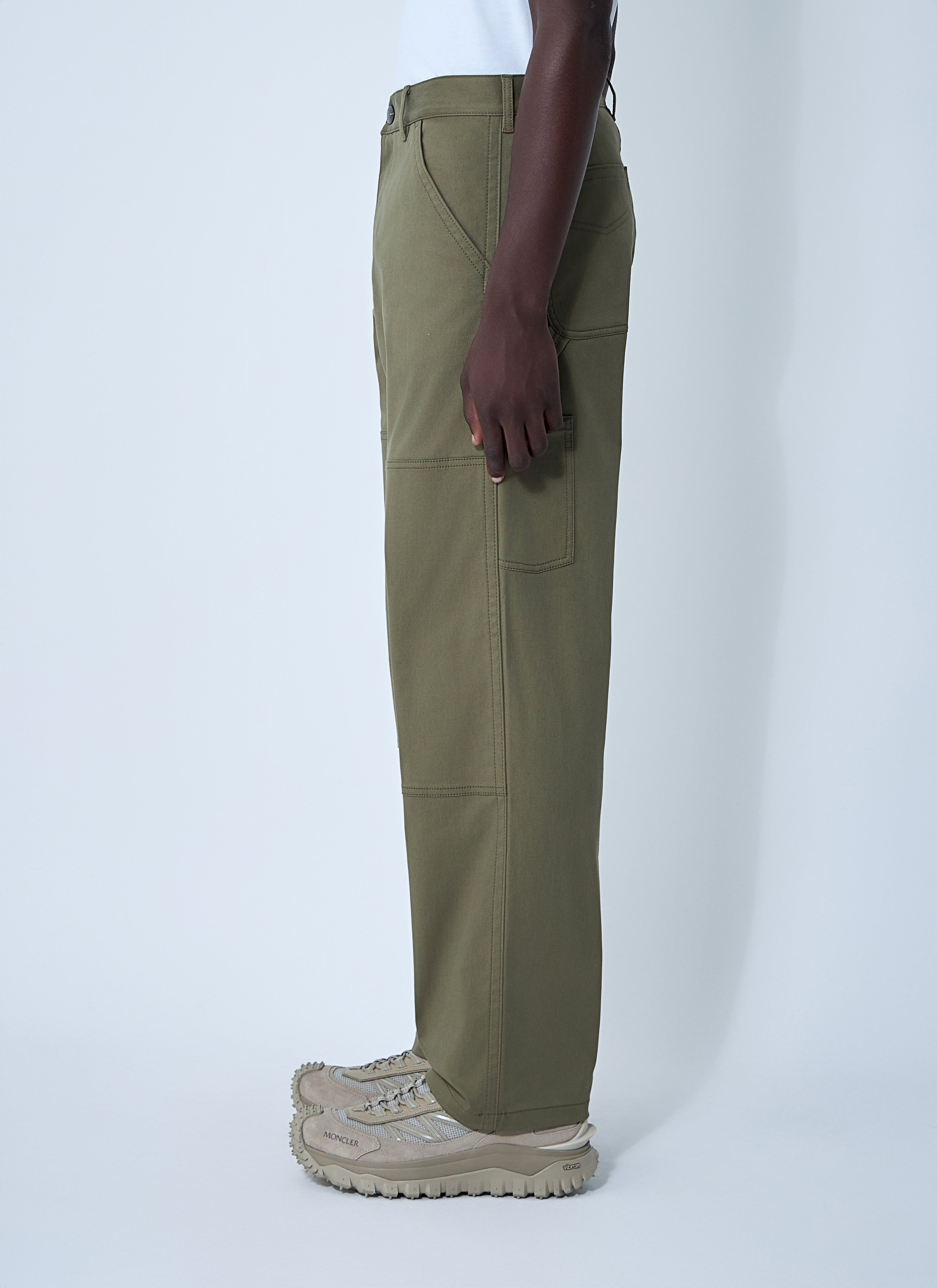 Moncler Men Logo Patch Pants by Luosophy