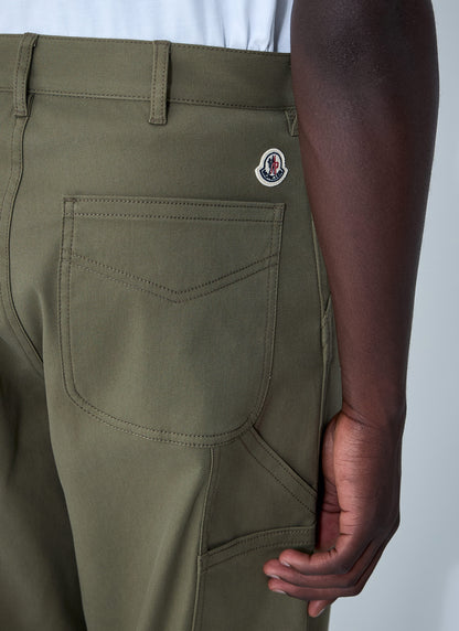 Moncler Men Logo Patch Pants by Luosophy