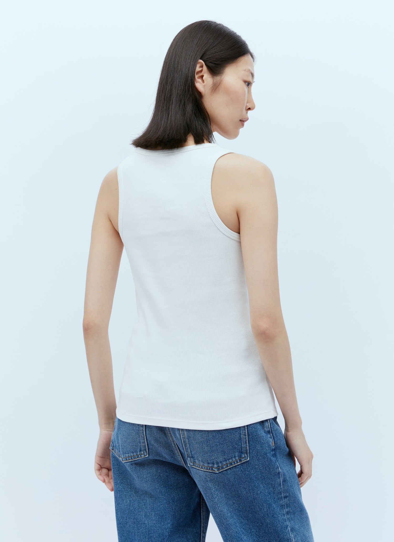 Moncler Women Logo Embroidery Tank Top by Luosophy