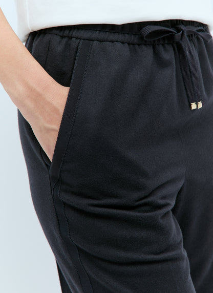 Moncler Women Wool-Blend Drawstring Trackpants by Luosophy